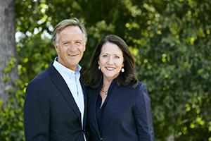Former Tennessee Governor Bill Haslam and Mrs. Crissy Haslam