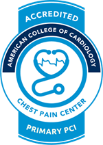 American College of Cardiology Chest Pain Center seal